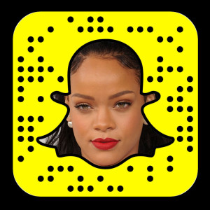 Rihanna is on Snapchat